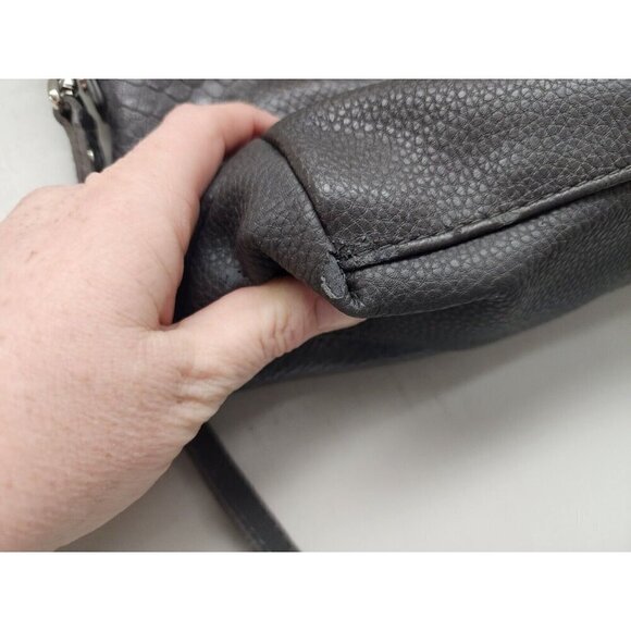 JEWELL BY THIRTY ONE PURSE CROSSBODY BAG GRAY FAUX SNAKE LEATHER - Picture 10 of 11